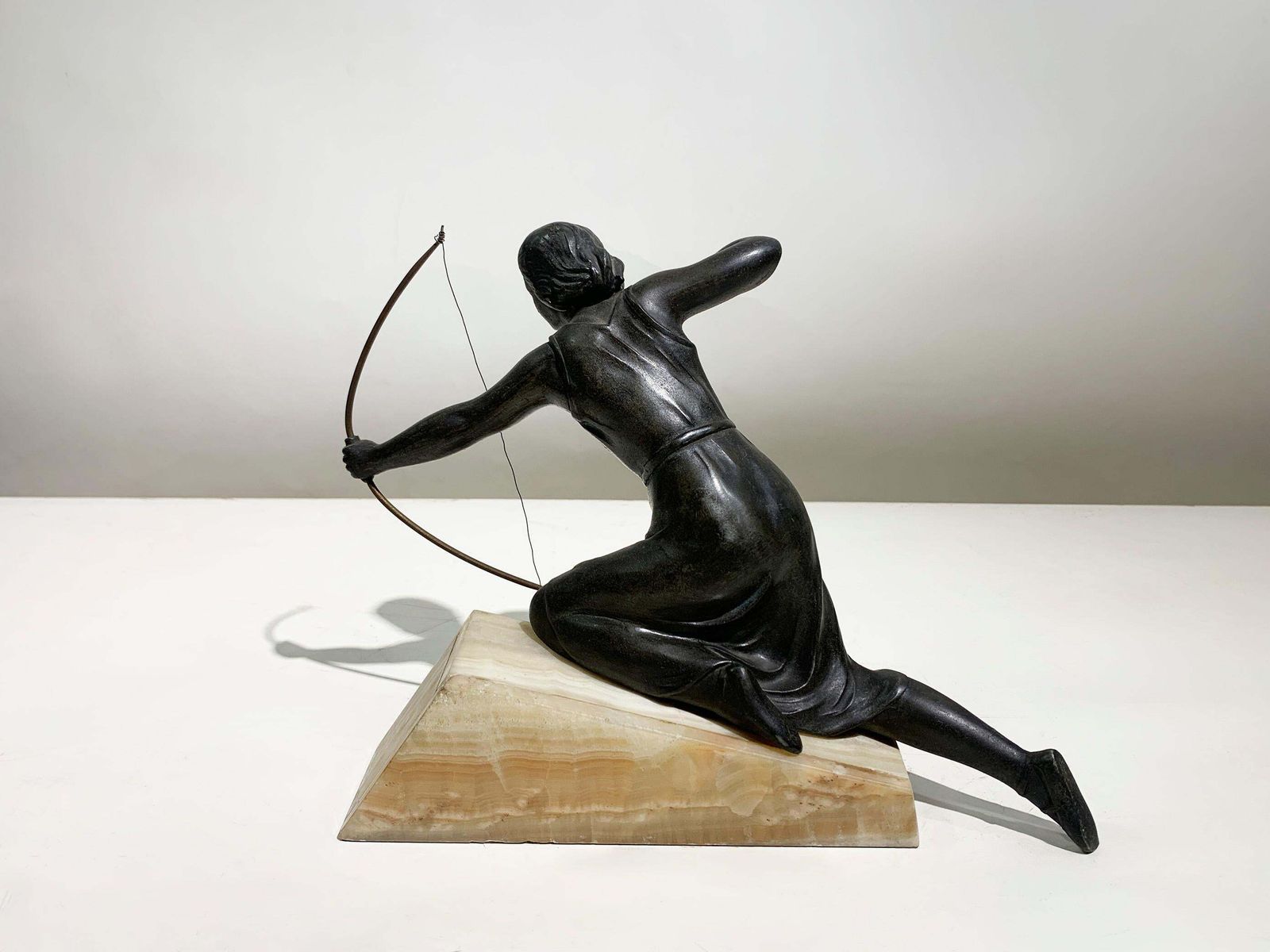 "Diana The Huntress" Art Deco Sculpture, Circa 1930's photo 1591.0