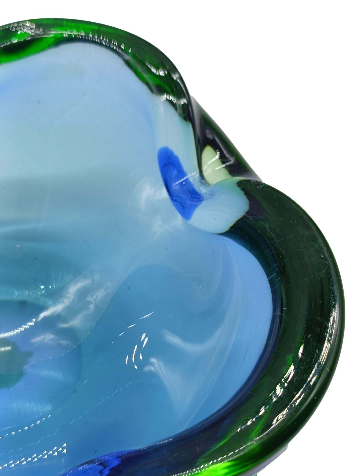 Flavio Poli Submerged Murano Glass Centerpiece, Italy 1960s photo 265.0