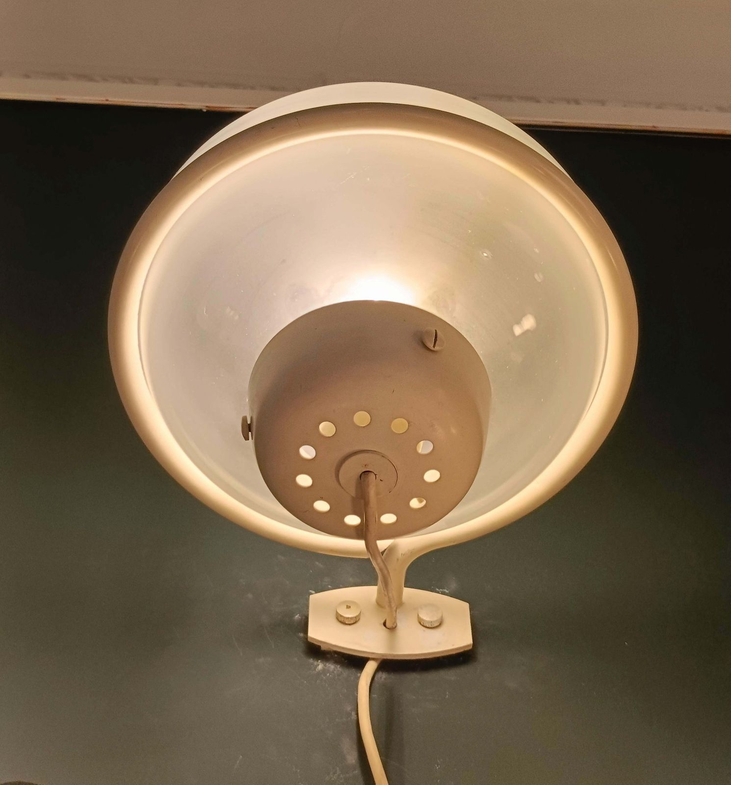Gino Sarfatti For Arteluce Wall Lamp "228" White, Italy 1950s photo buy
