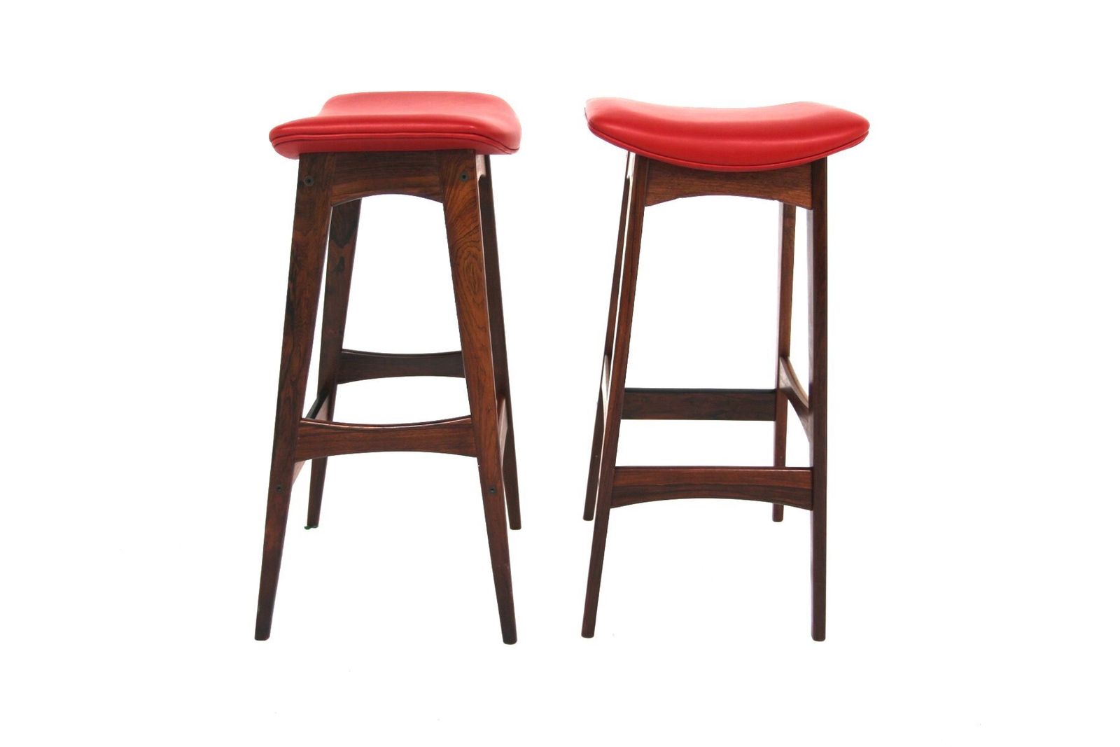 Bar Cabinet And Stools Sk 661 By Johannes Andersen, 1960, Set Of 3 photo vintage