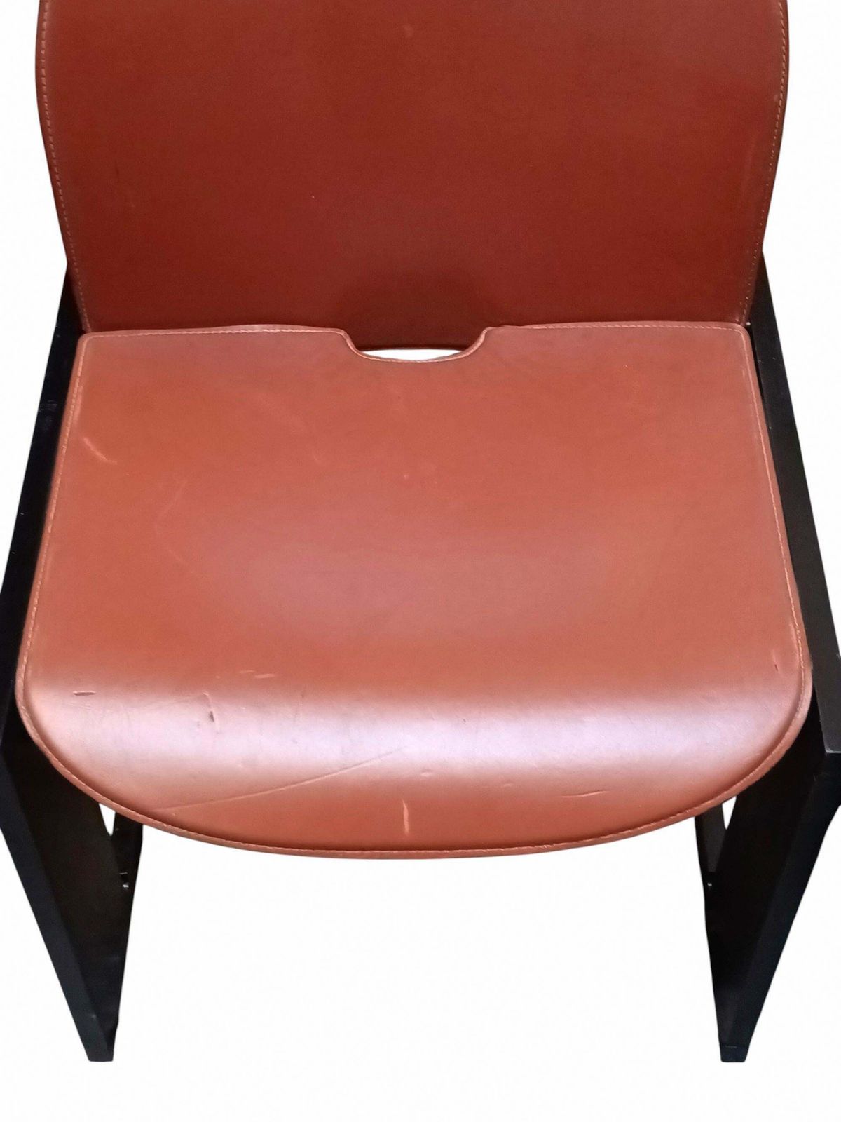 Afra & Tobia Scarpa For B&B Italia Set Of 4 "Dialogo" Chairs, Italy 1970s photo buy