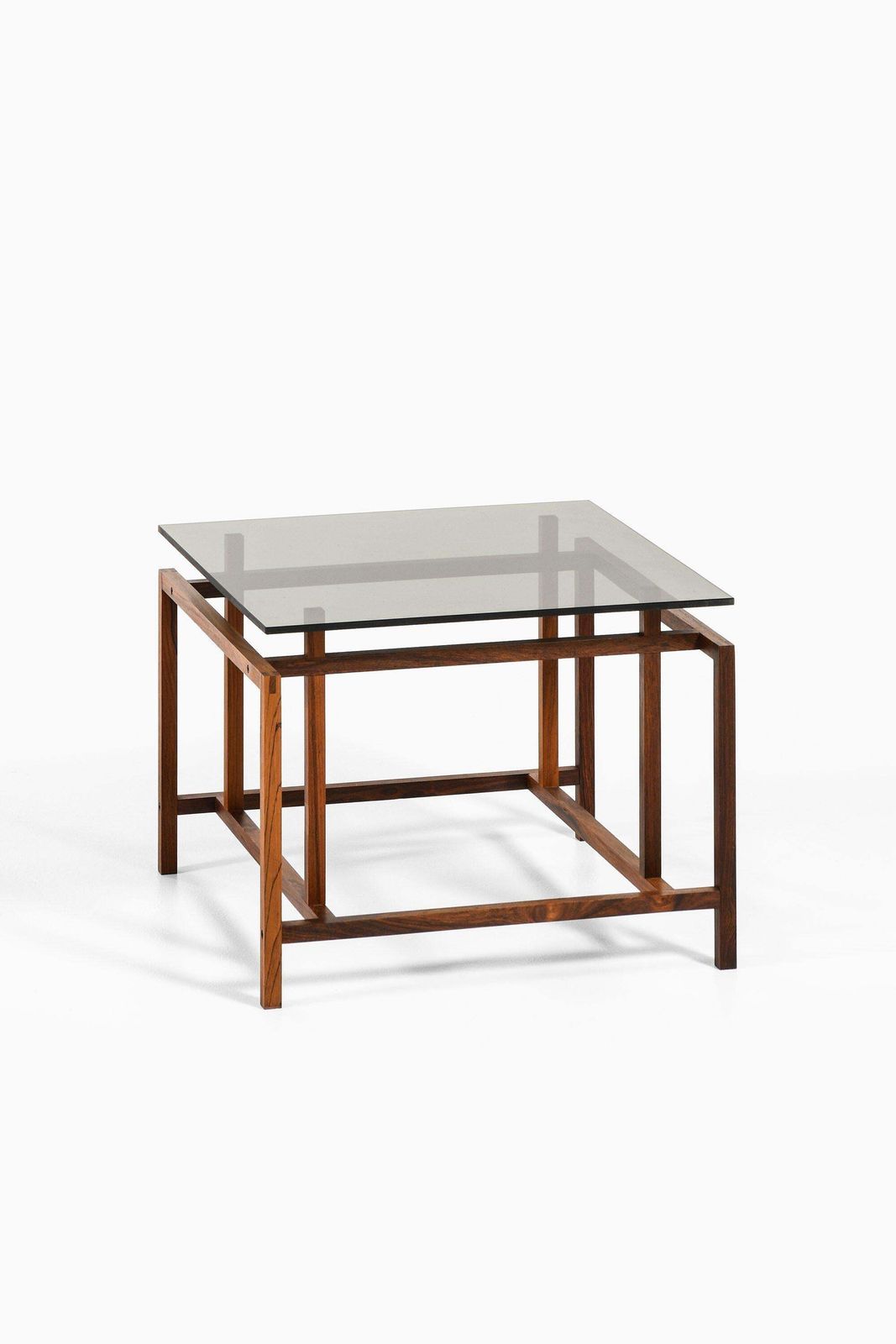 Side Tables In Rosewood And Glass By Henning Nørgaard, 1960's photo Furniture