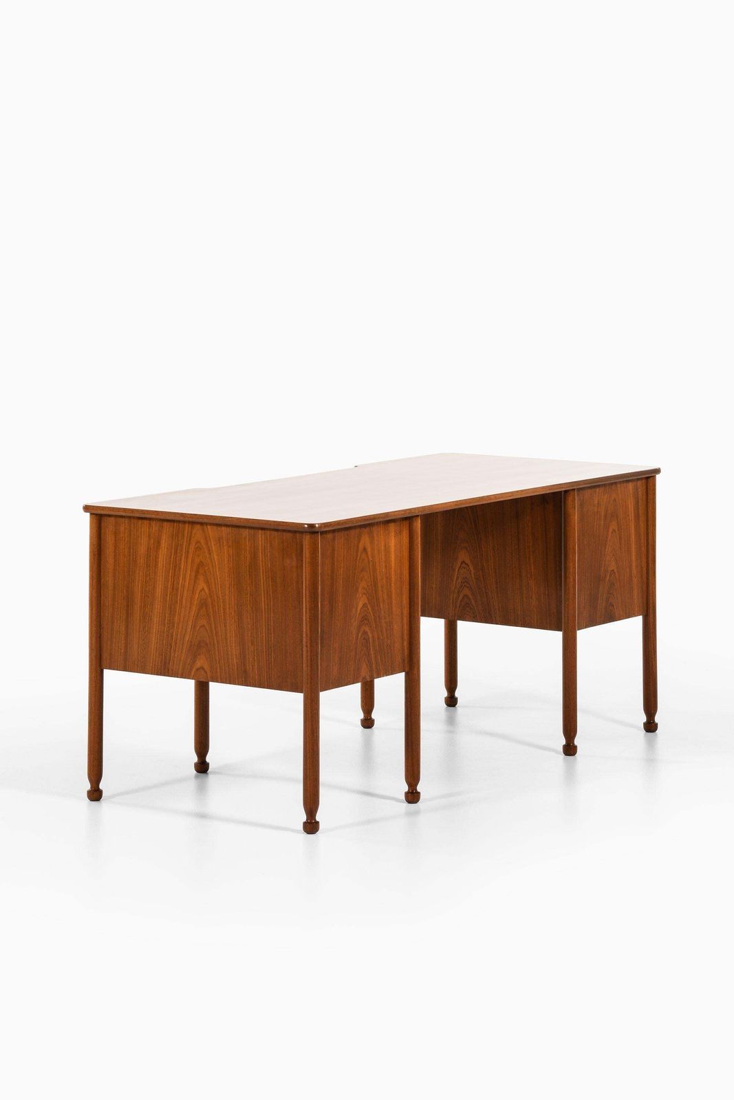 Freestanding Desk In Mahogany And Brass By Josef Frank, 1937 photo Furniture