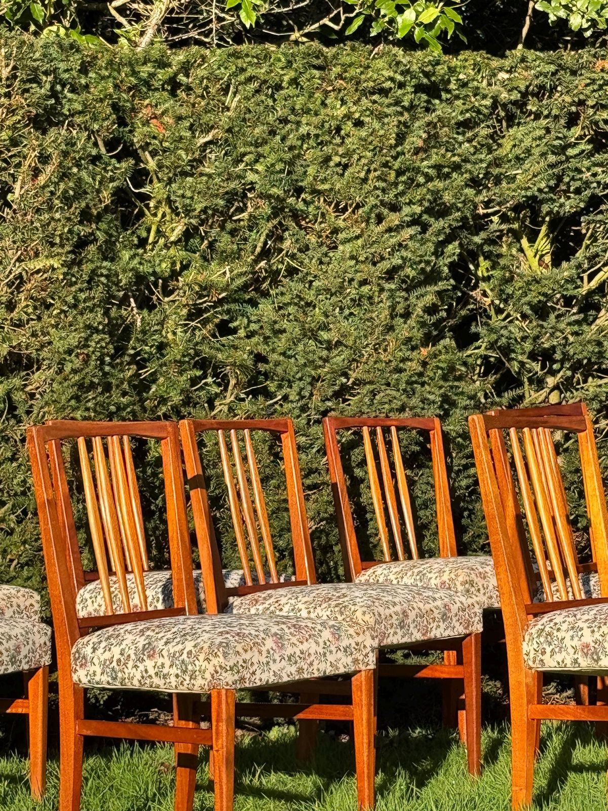 Ten Mid Century Teak Dining Chairs By Gordon Russell 1960 photo vintage