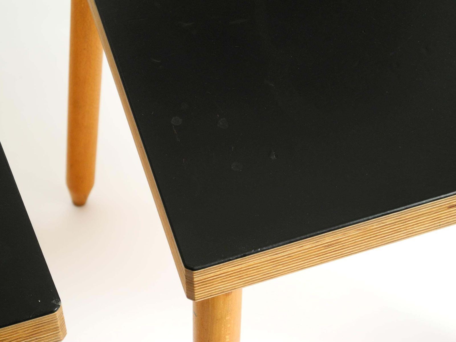 photo vinterior Two Rare Demountable Plywood Chairs By Axel Kufus Model Stöcke For Atoll