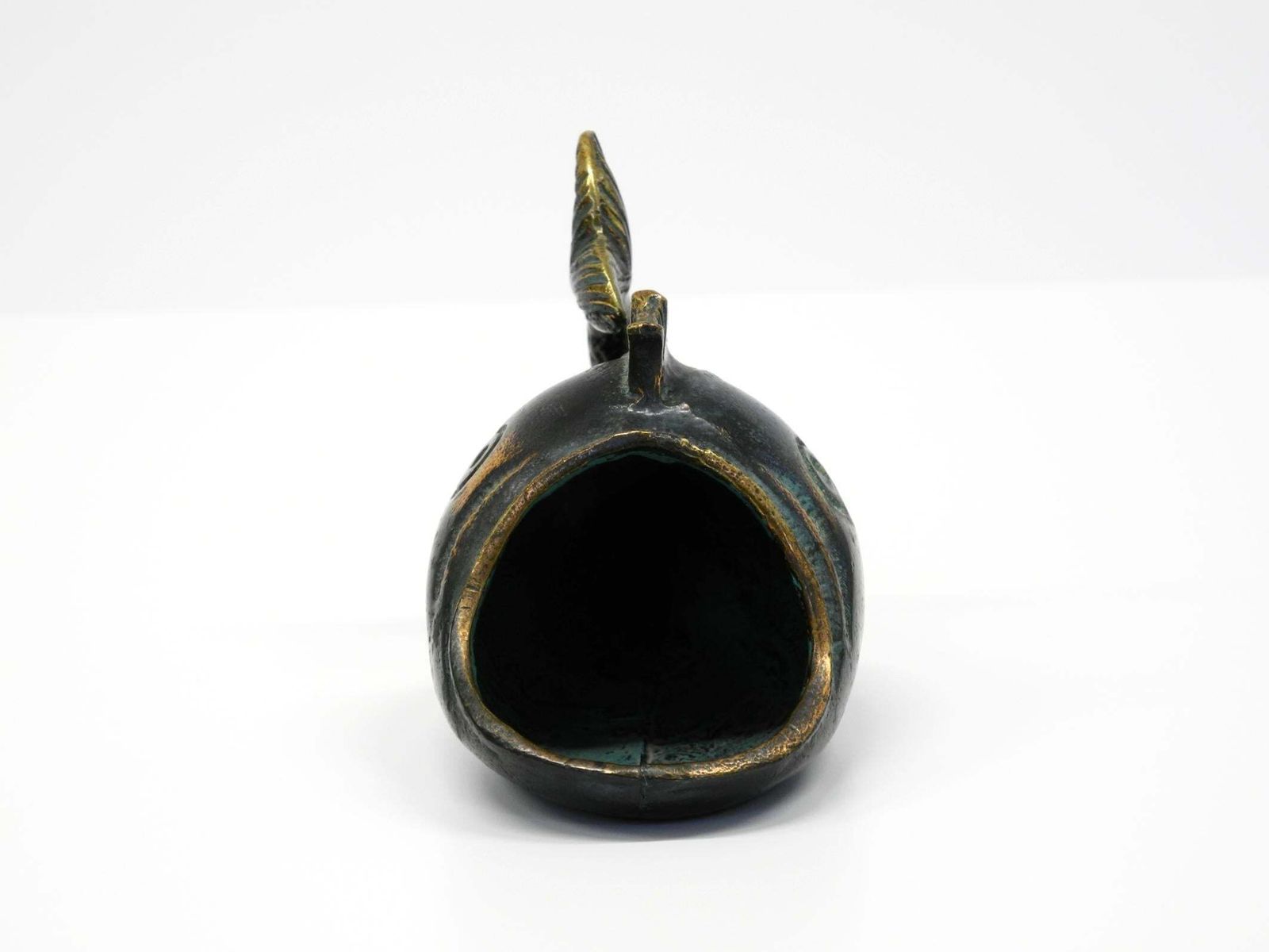 Mid Century Bronze Table Or Hand Ashtray By Walter Bosse In The Shape Of A Fish photo 263.0