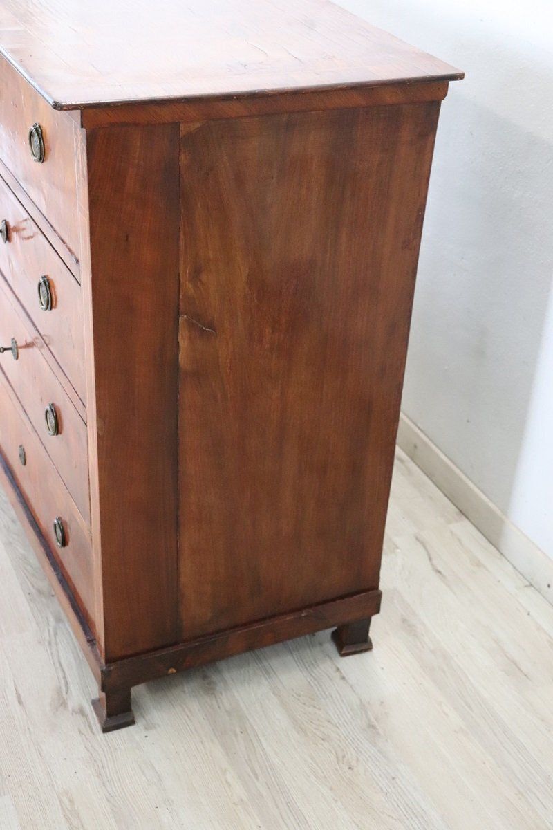 Antique Chest Of Drawers In Walnut, Late 19th Century photo 3090.0