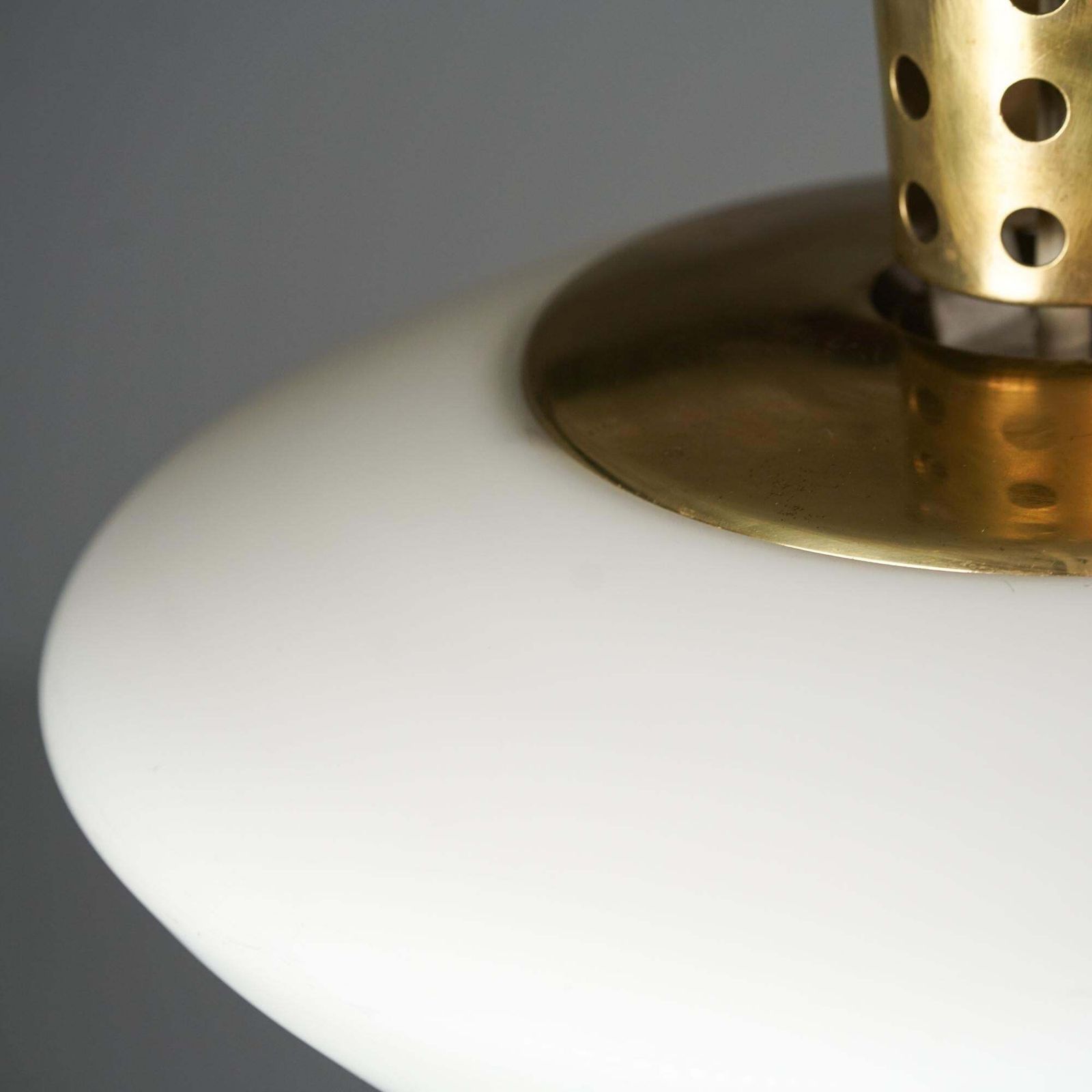 Model 71 125 Pendant / Flush Mount, Lisa Johansson Pape, Stockmann Orno, 1950s photo Lighting