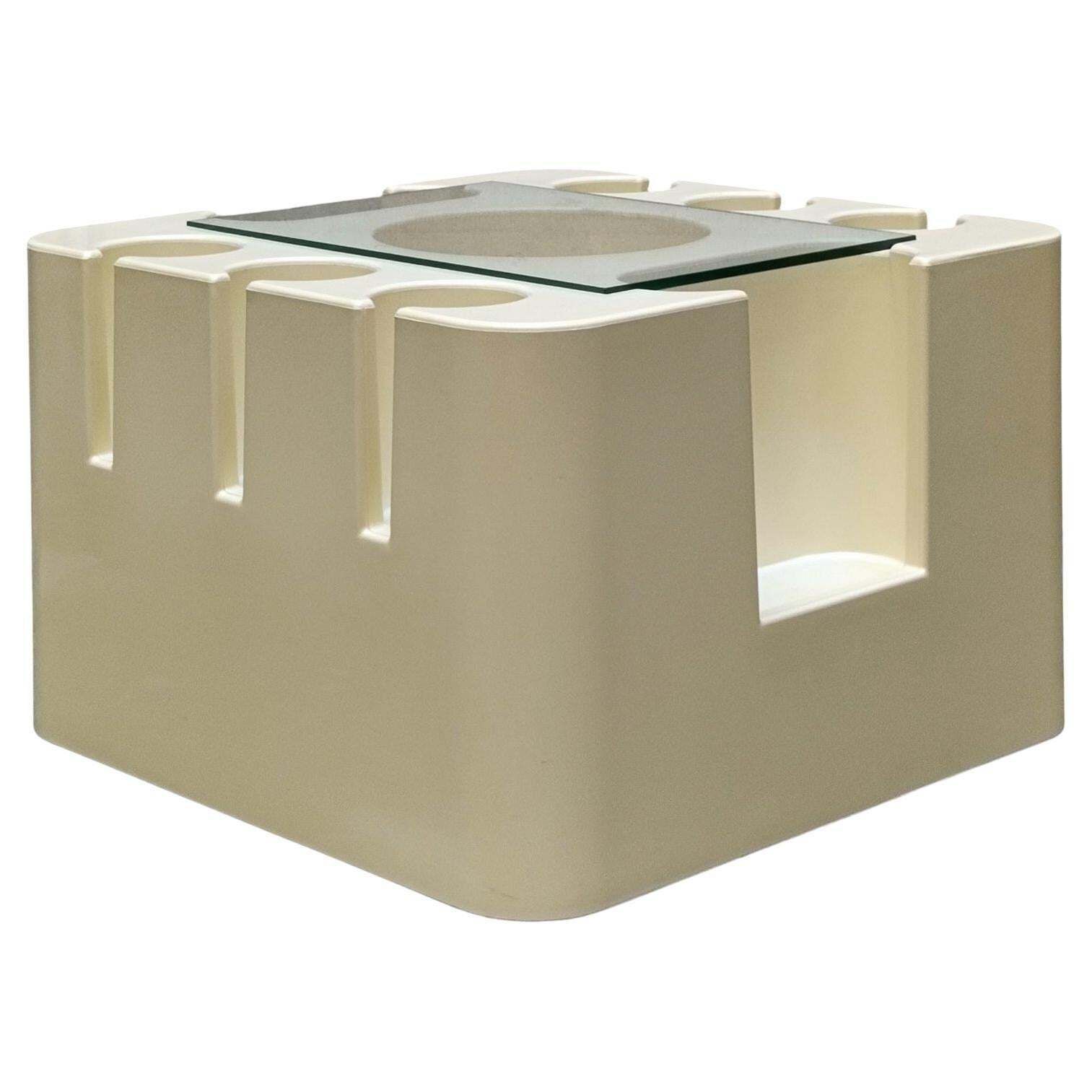 Serguo Mazza Per Artemide Carrello Bar "Bacco", Italia 1970s