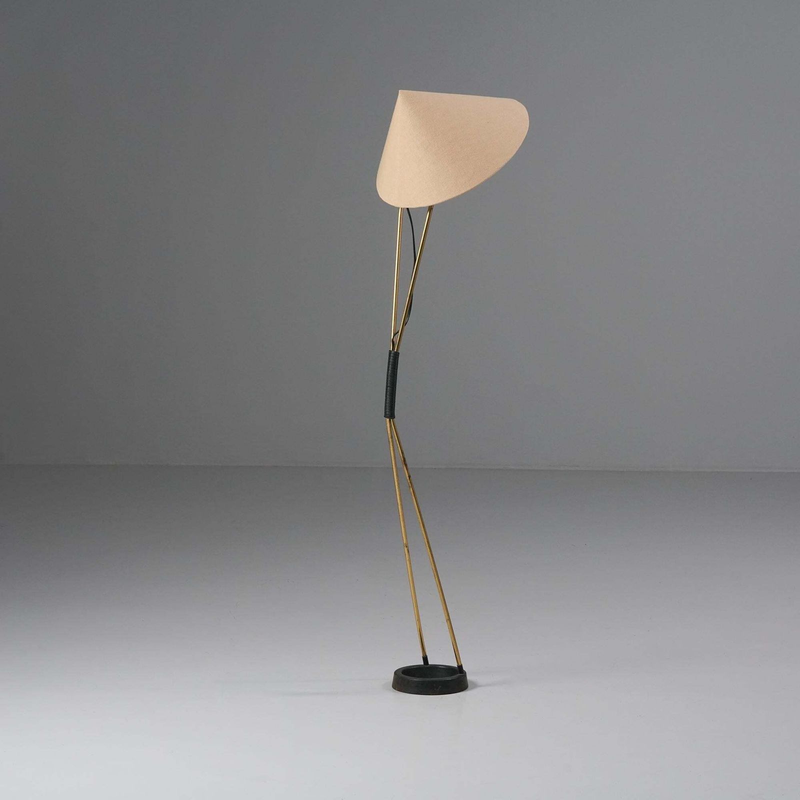 Scandinavian Modern Floor Lamp, Sweden, 1950s photo for sale