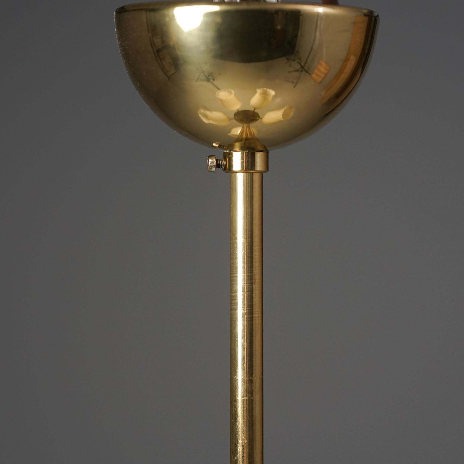 Scandinavian Modern Chandelier In Style Of Paavo Tynell, Finland, 1950s photo 3447.0