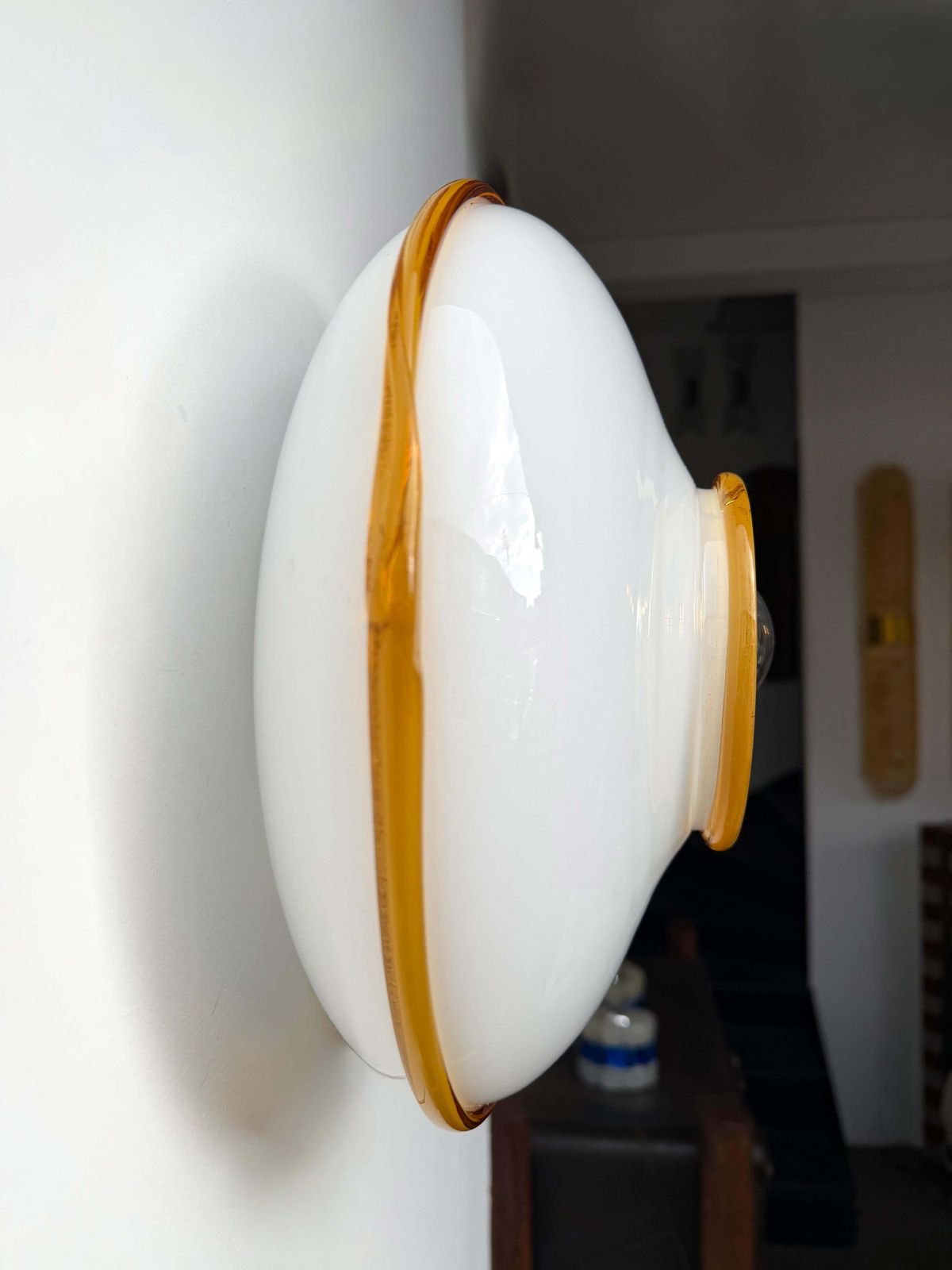 photo for sale Sconce Murano Glass By Fratelli Toso, Italy, 1970s