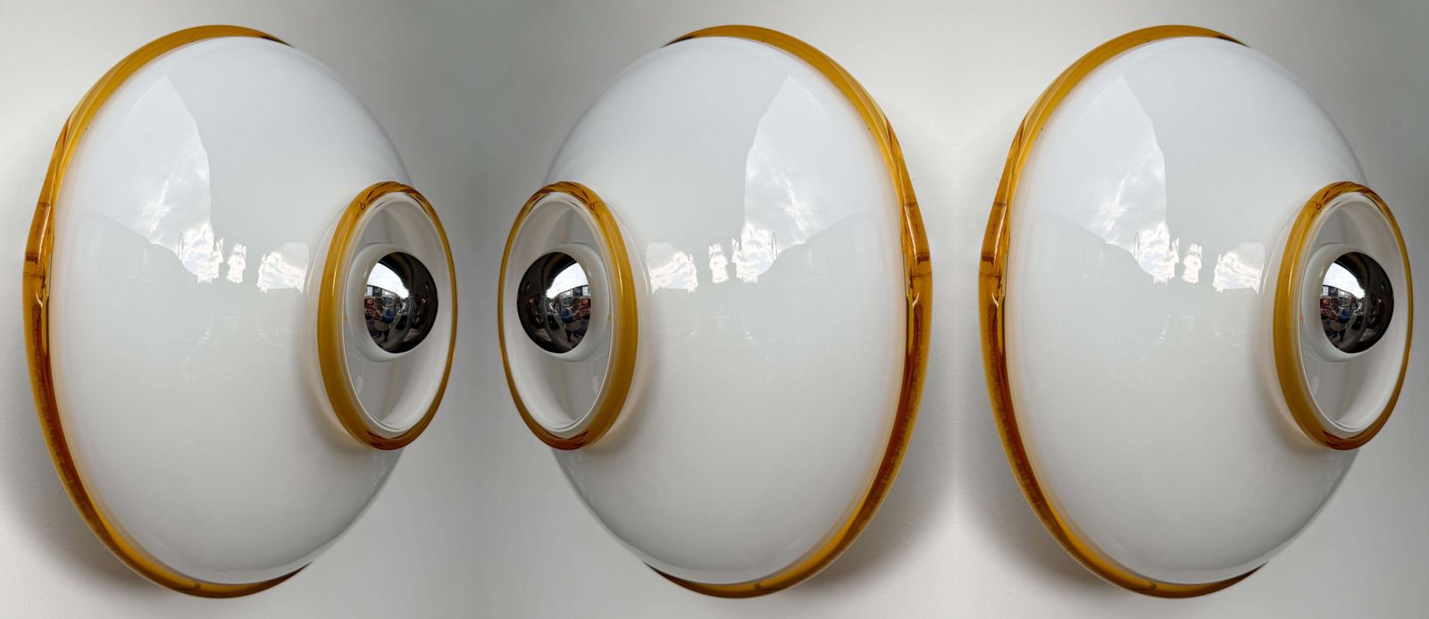photo vinterior Sconce Murano Glass By Fratelli Toso, Italy, 1970s