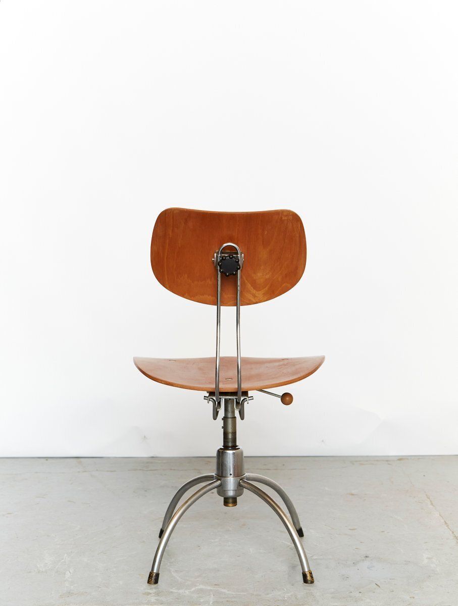 Mid Century Model Se 40 Swivel Chair By Egon Eiermann For Wilde+Spieth photo Furniture