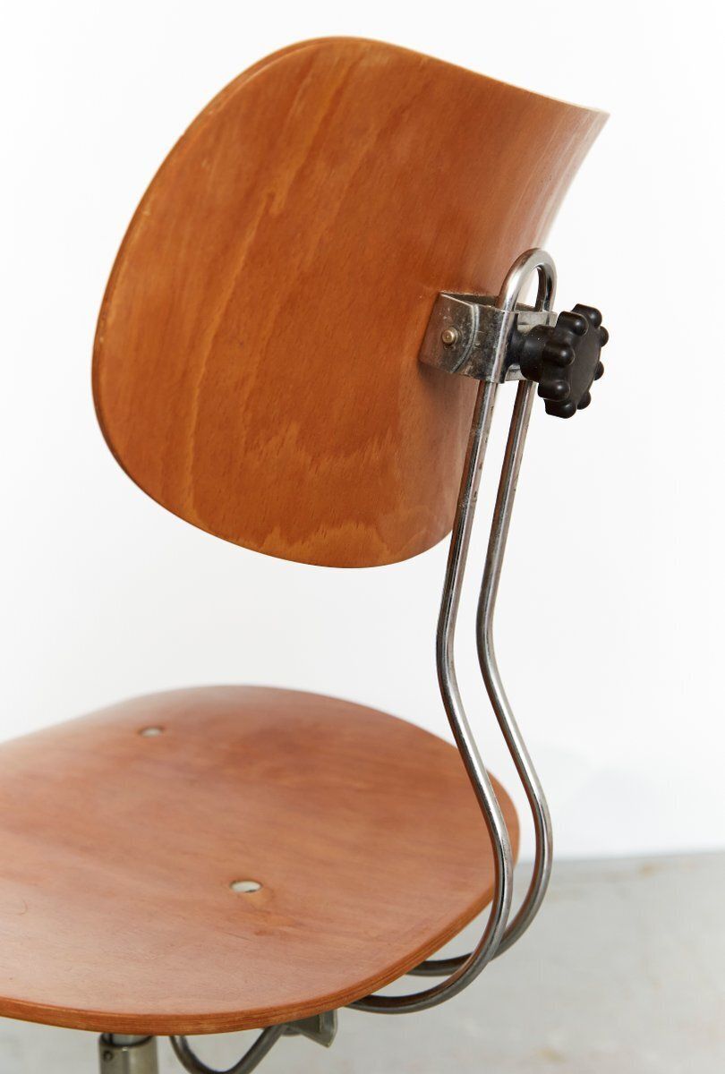 Mid Century Model Se 40 Swivel Chair By Egon Eiermann For Wilde+Spieth photo buy