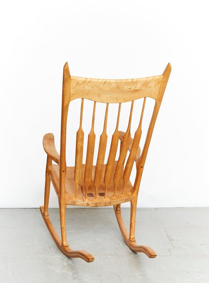 Rocking Chair In The Style Of Sam Maloof photo for sale
