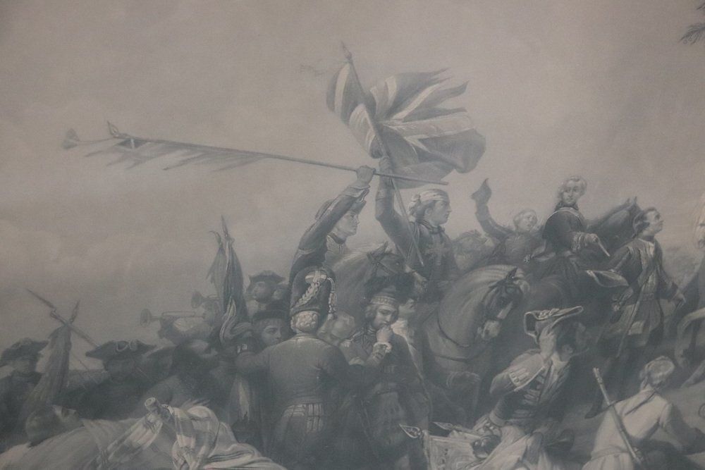 photo buy Jean Pierre Marie Jazet, Large Engravings, 19th Century, Framed, Set Of 2