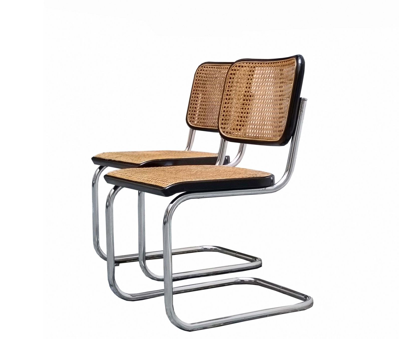 Marcel Breuer For Thonet Pair Of "Cesca" Chairs, Italy 1970s photo furniture