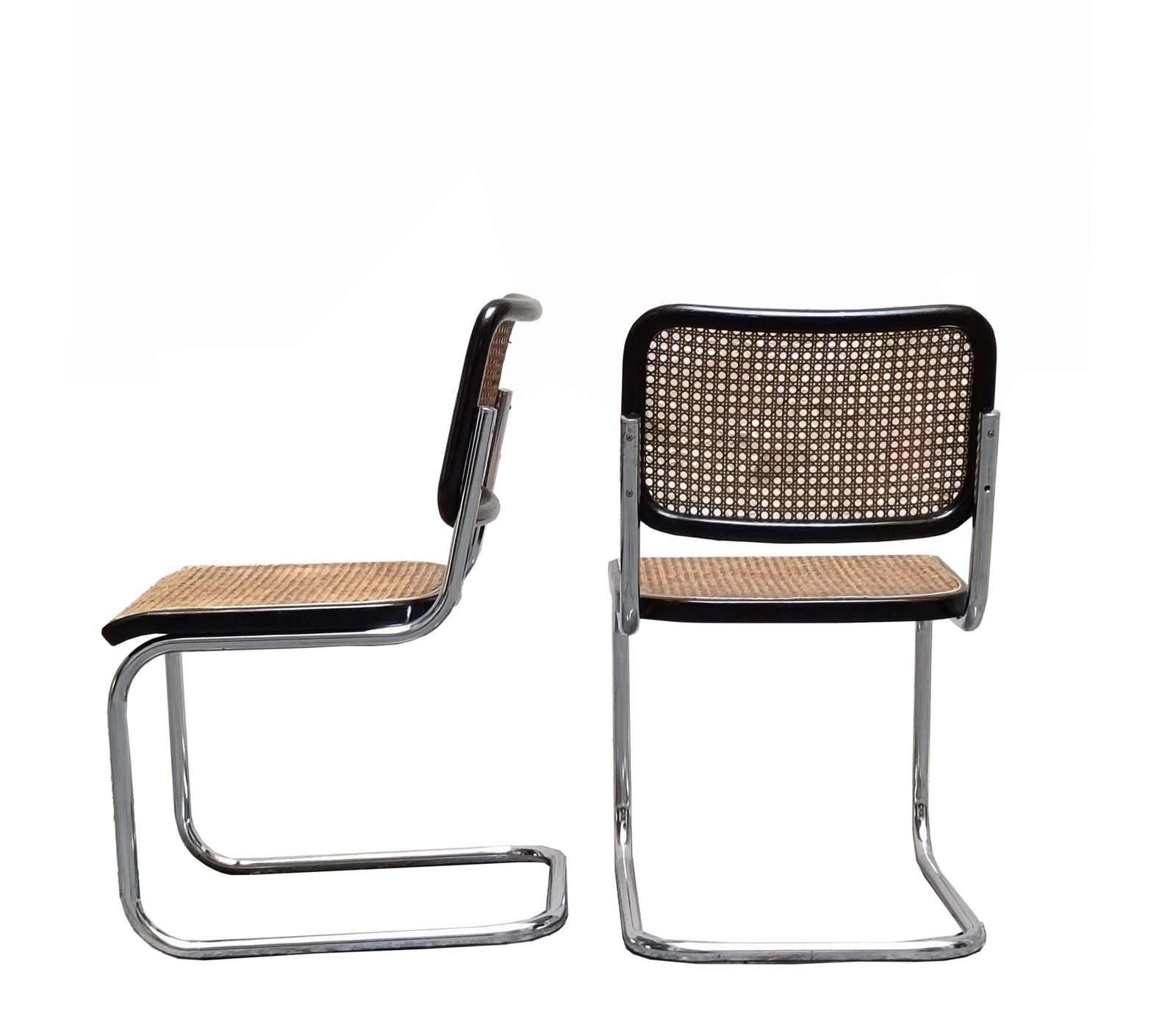 Marcel Breuer For Thonet Pair Of "Cesca" Chairs, Italy 1970s photo Furniture