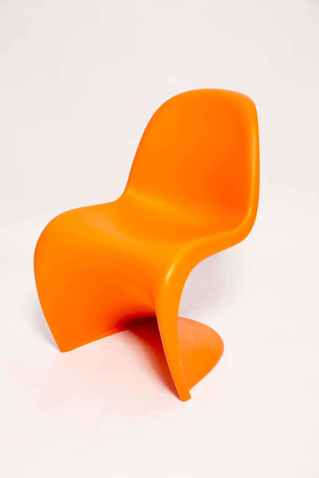 Vitra Verner Panton S Junior Chair In Orange Plastic, 2009 photo 427.0