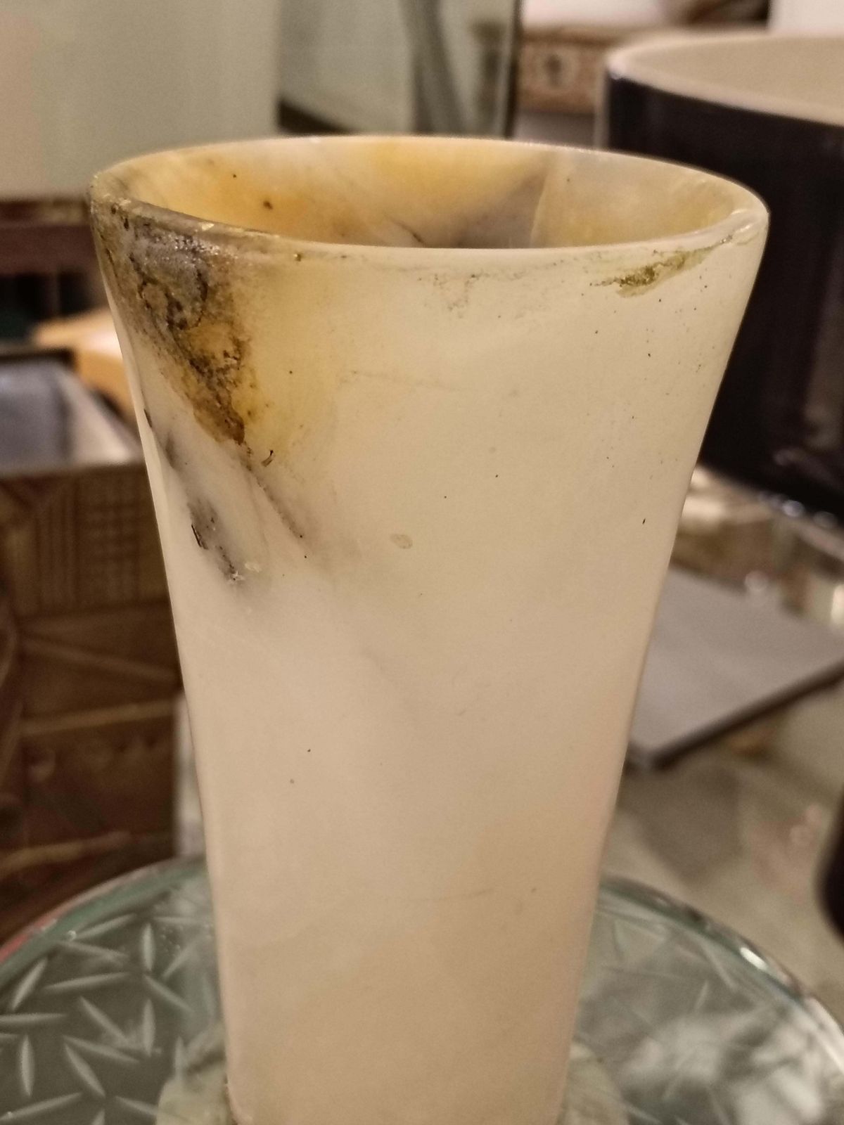 Hannibal Oste Alabaster Vase, Italy 2009 photo 5303.0