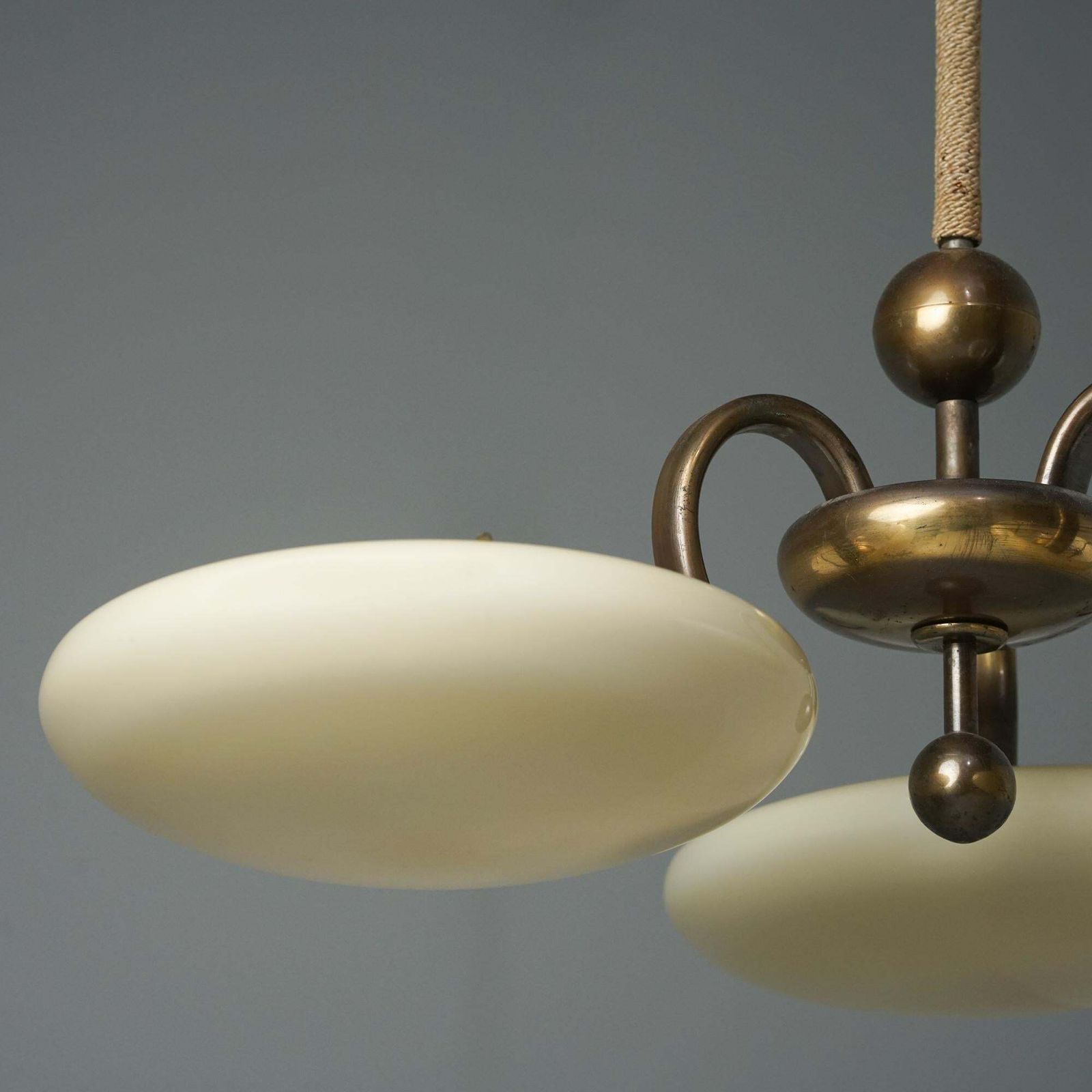 Model 1425 Art Deco Pendant, Paavo Tynell, Taito Oy, 1930/1940s photo for sale