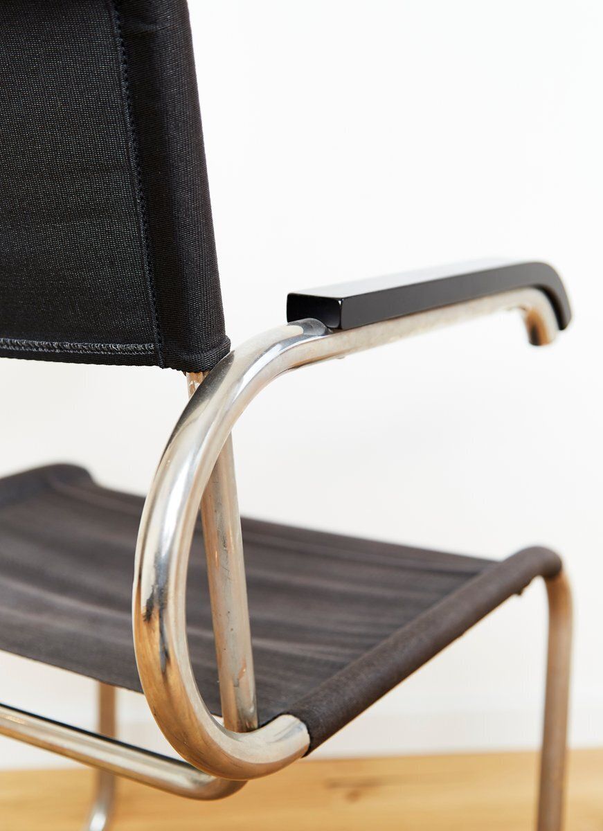 Bauhaus Armchair D40 By Marcel Breuer For Tecta, 1980s photo Furniture