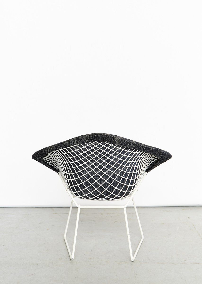 421 Diamond Chair By Harry Bertoia For Knoll International, 1970s photo vintage