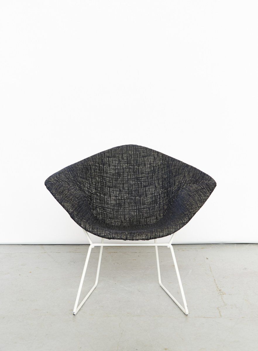Furniture 421 Diamond Chair By Harry Bertoia For Knoll International, 1970s photo
