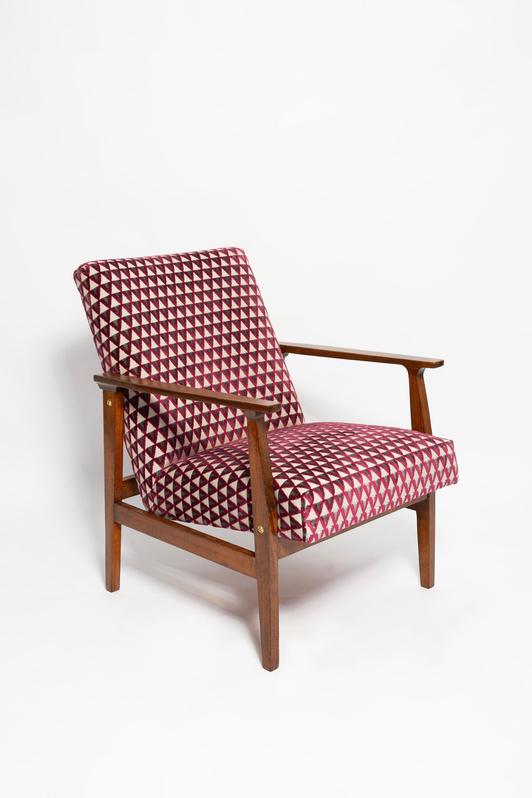 Paar Mid Century Vintage Bw 14 Fauteuils, Paars Amuleto Dedar Fluweel, Jaren 1960 photo furniture
