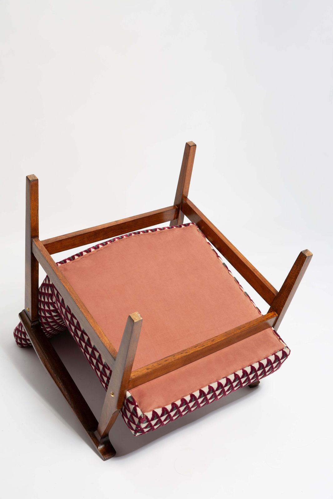 Meubels Paar Mid Century Vintage Bw 14 Fauteuils, Paars Amuleto Dedar Fluweel, Jaren 1960 photo