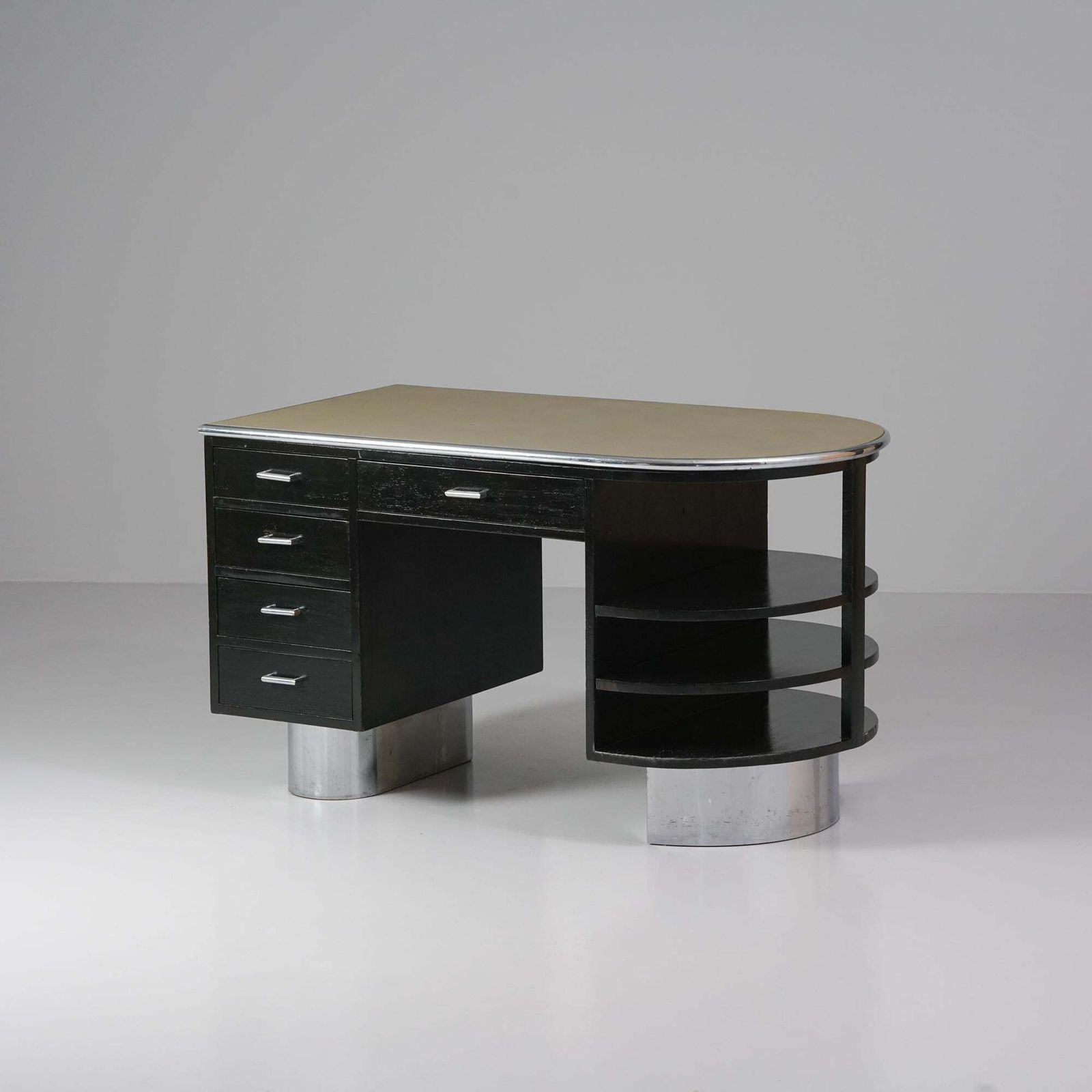Rare Desk, Pauli Blomstedt, J.Merivaara Oy, 1930s photo furniture
