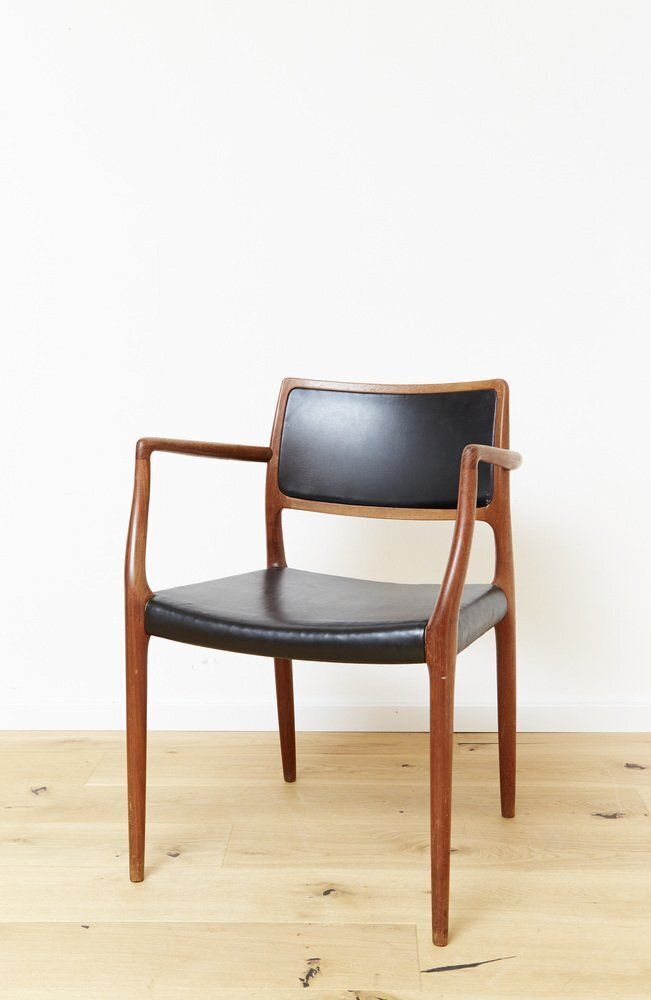 Model 65 Chair In Teak By Niels Otto Møller For J.L. Møllers, 1960s