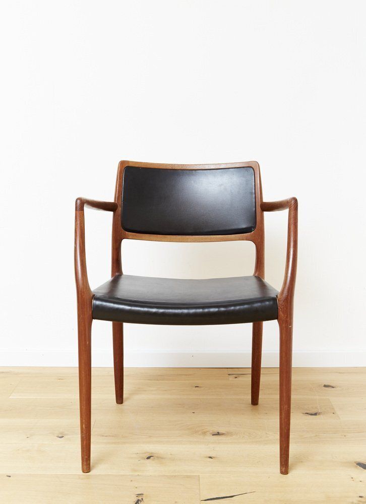 photo vinterior Model 65 Chair In Teak By Niels Otto Møller For J.L. Møllers, 1960s