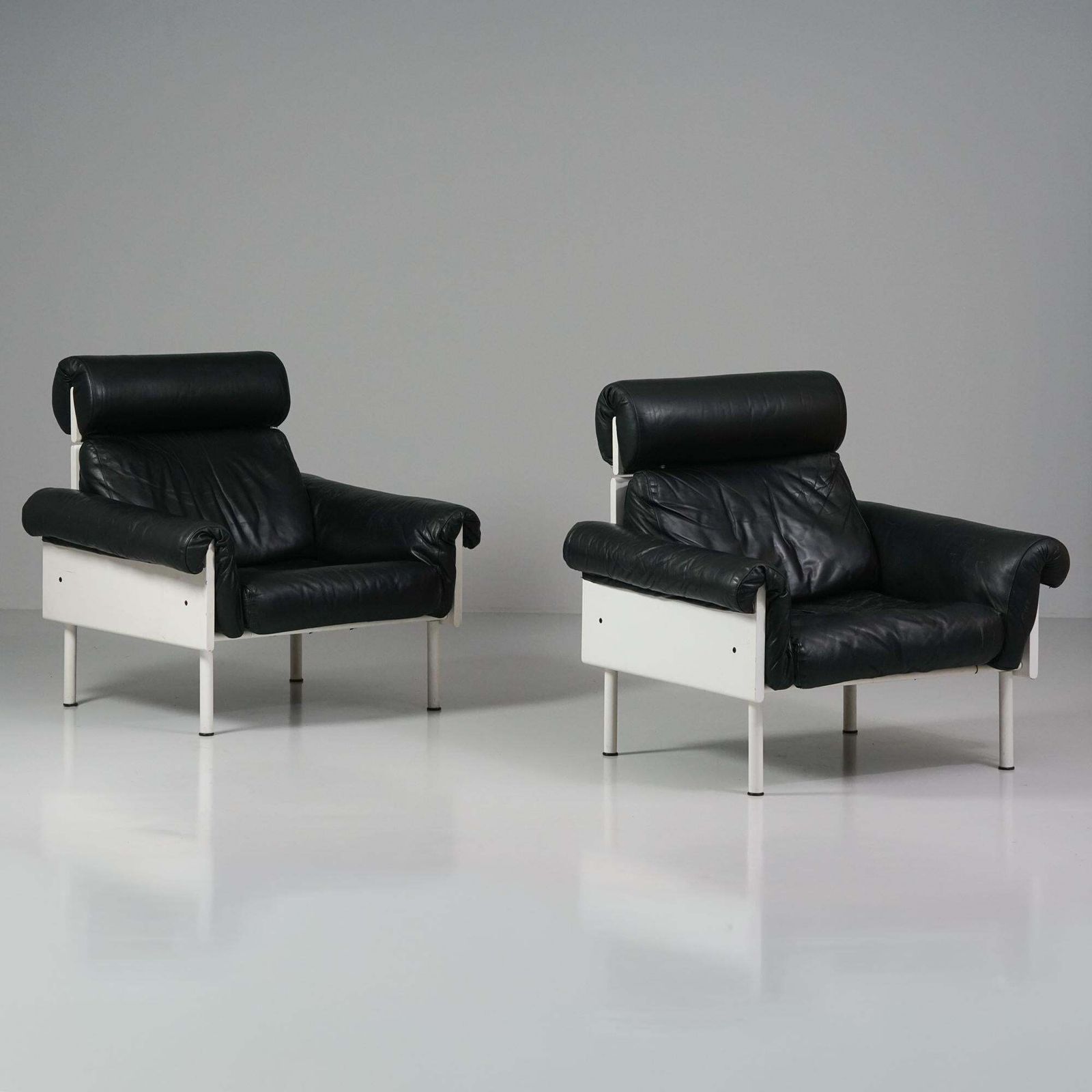 Pair Of Model Ateljee Armchairs, Yrjö Kukkapuro, Haimi Oy, 1960s photo 4339.0