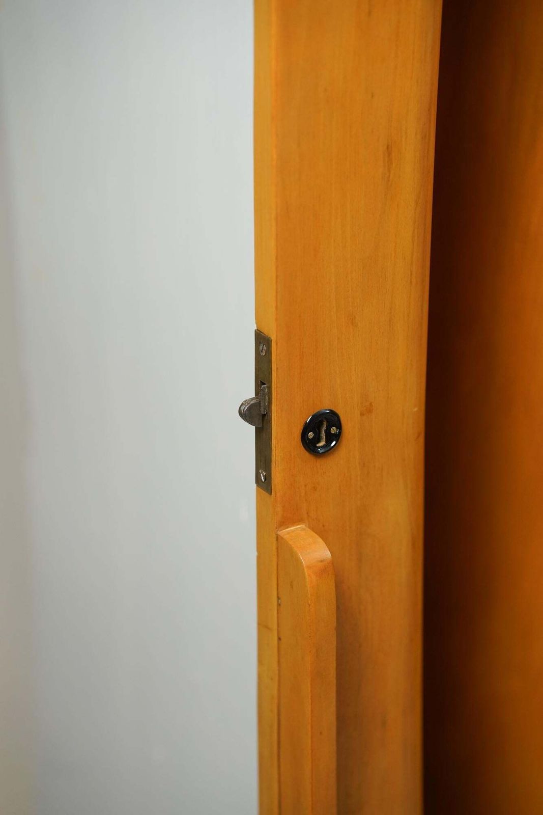Rare Wardrobe, Alvar Aalto, Oy Huonekalu  Ja Rakennustyötehdas Ab, 1940s photo vintage