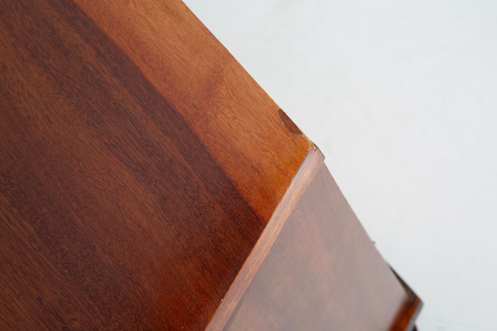 photo vinterior Mid Century Modern Vintage Tv Side Table, Cabinet, Beechwood, Poland, 1960s
