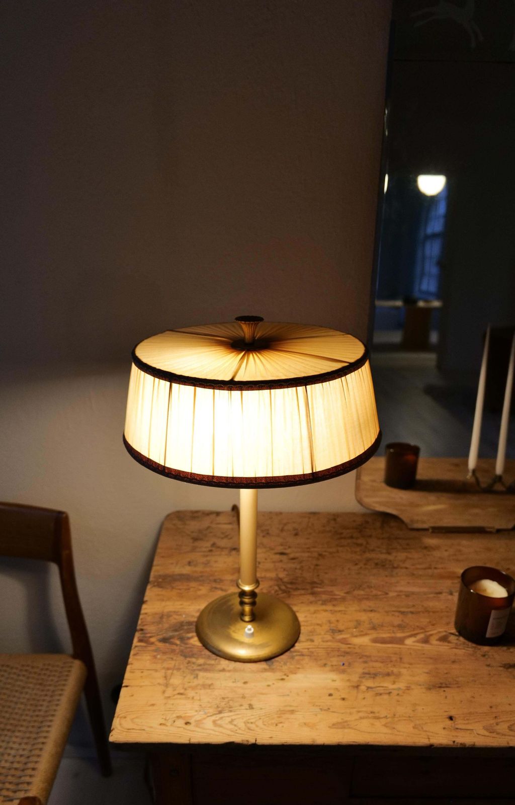 Art Deco Nordiska Kompaniet Table Lamp Made In Sweden, 1940s photo buy