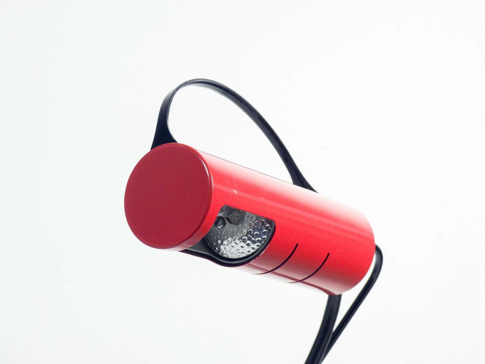 photo vintage Coppia Di Lampade Slalom, Design Vico Magistretti Per Oluce. Italia, Anni 80