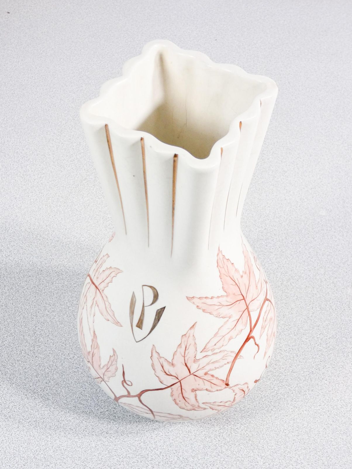 Vaso In Ceramica Dipinta A Mano, Giovanni Gariboldi Per Richard Ginori. 1930s photo vinterior