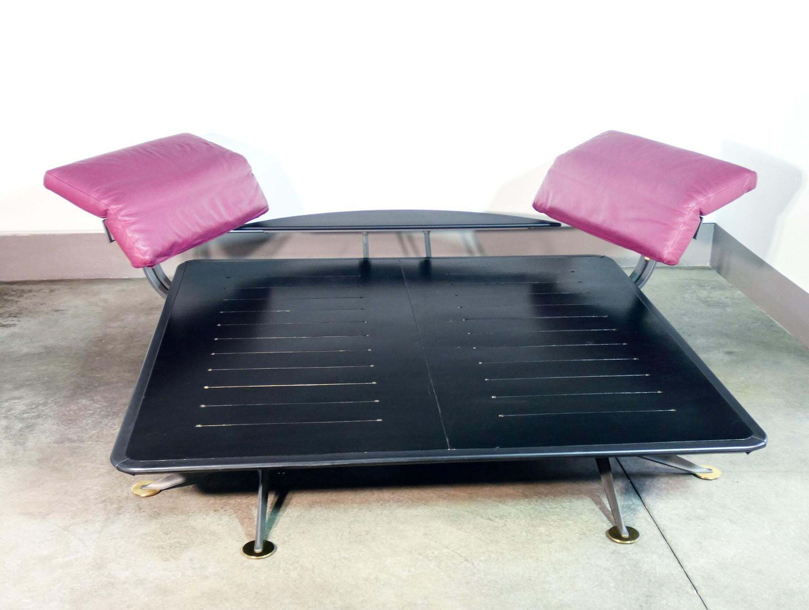 "Adia" Double Bed Designed By Paolo Piva For B&B Italia. Italy, 1980s photo for sale
