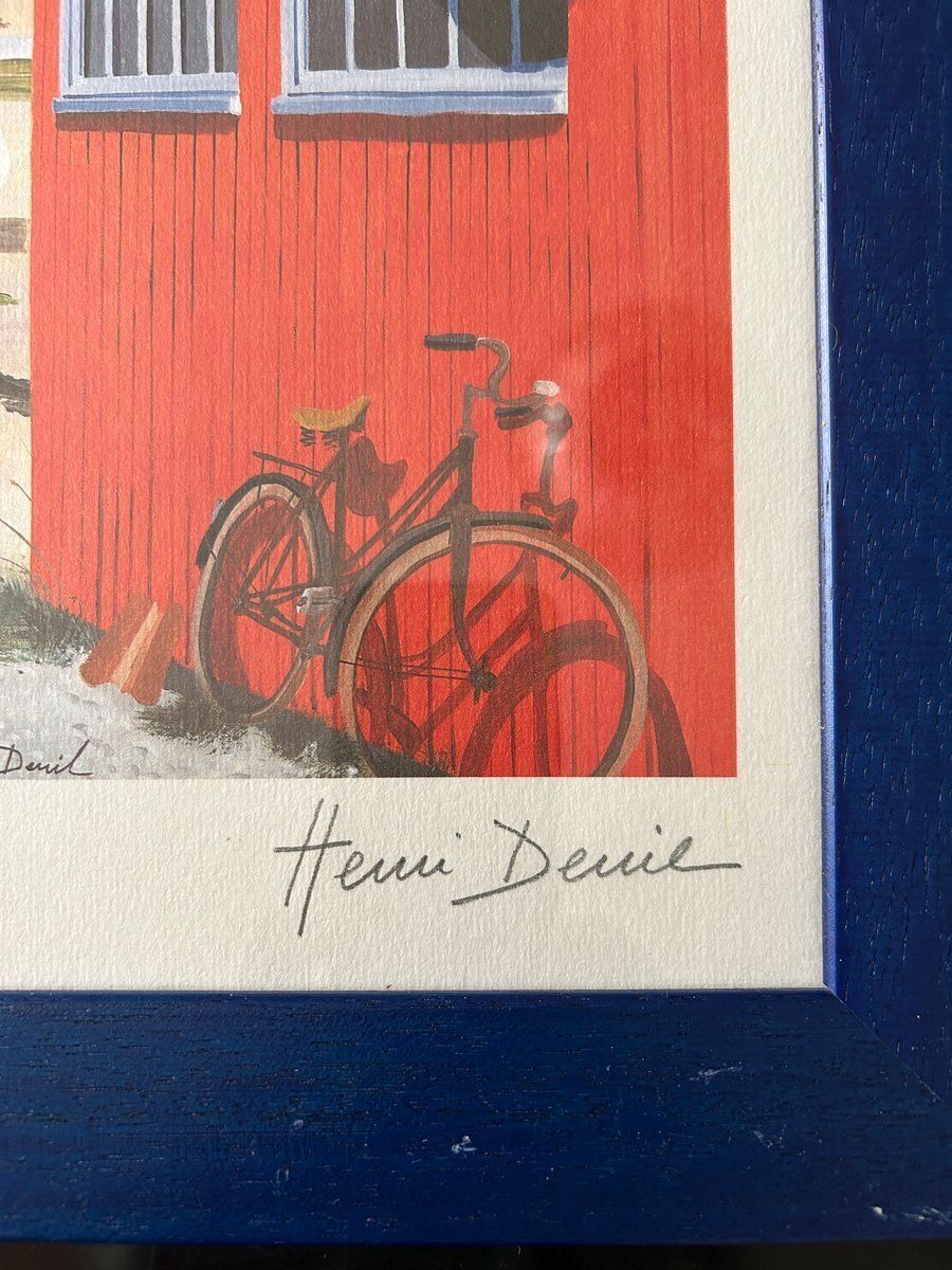 Henri Deuil, Coastal Scenes, 2000s, Lithographs, Set Of 2 photo 320.0