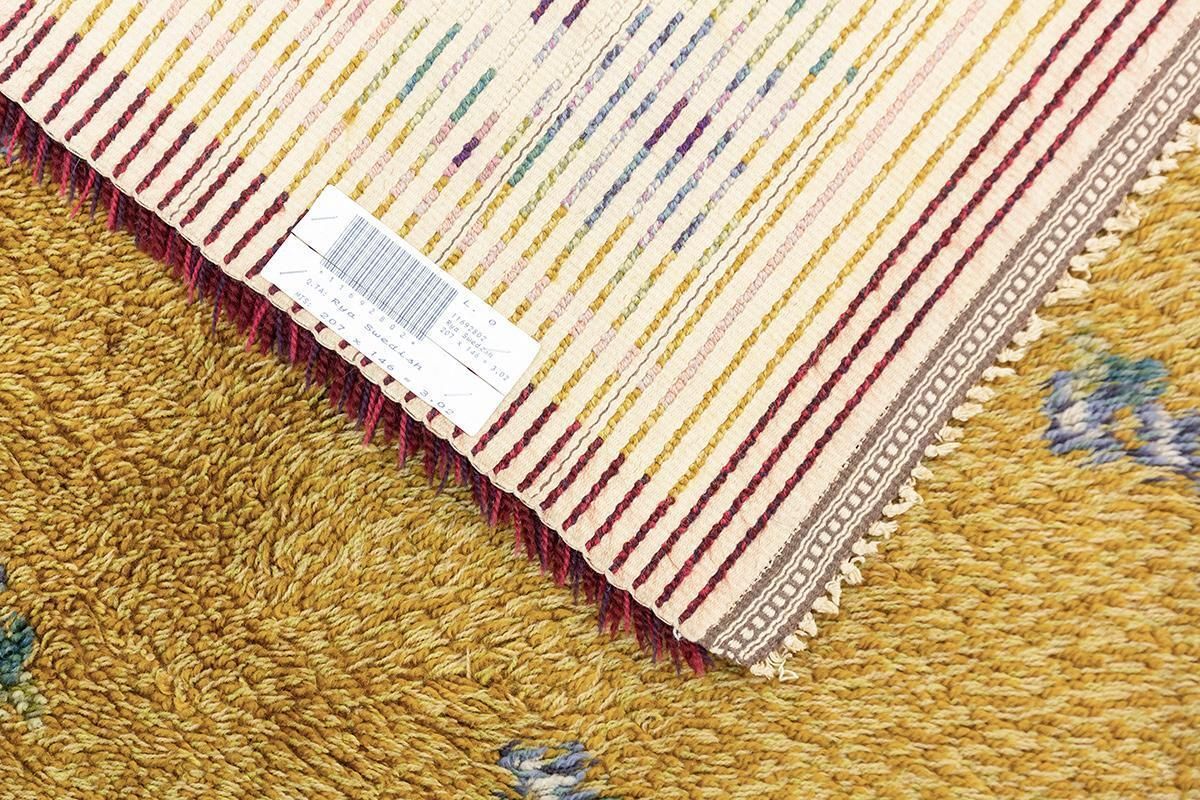 Scandinavian Rya Rug photo vintage