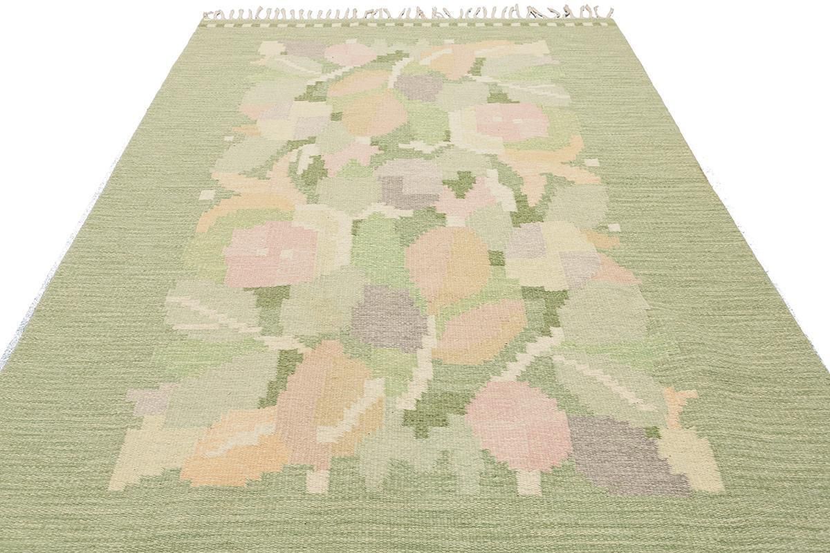Scandinavian Rug Soft Color Palette photo for sale
