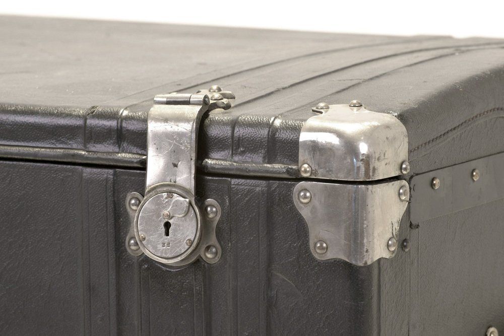 photo for sale Plywood Car Trunk, France, 1910s