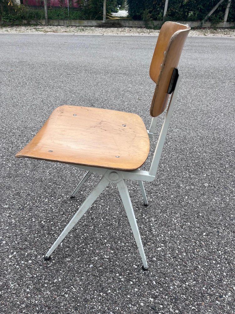 Set Of Industrial Chairs In The Style Of Friso Kramer, 1960s photo vinterior