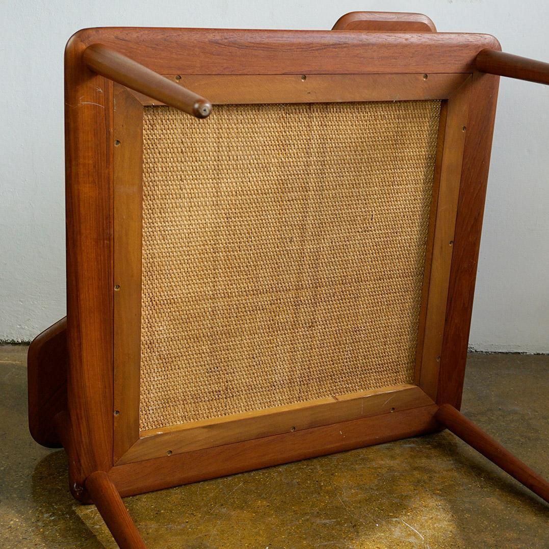 Furniture Scandinavian Modern Teak Side Table Minerva By Peter Hvidt For Soborg Mobler photo
