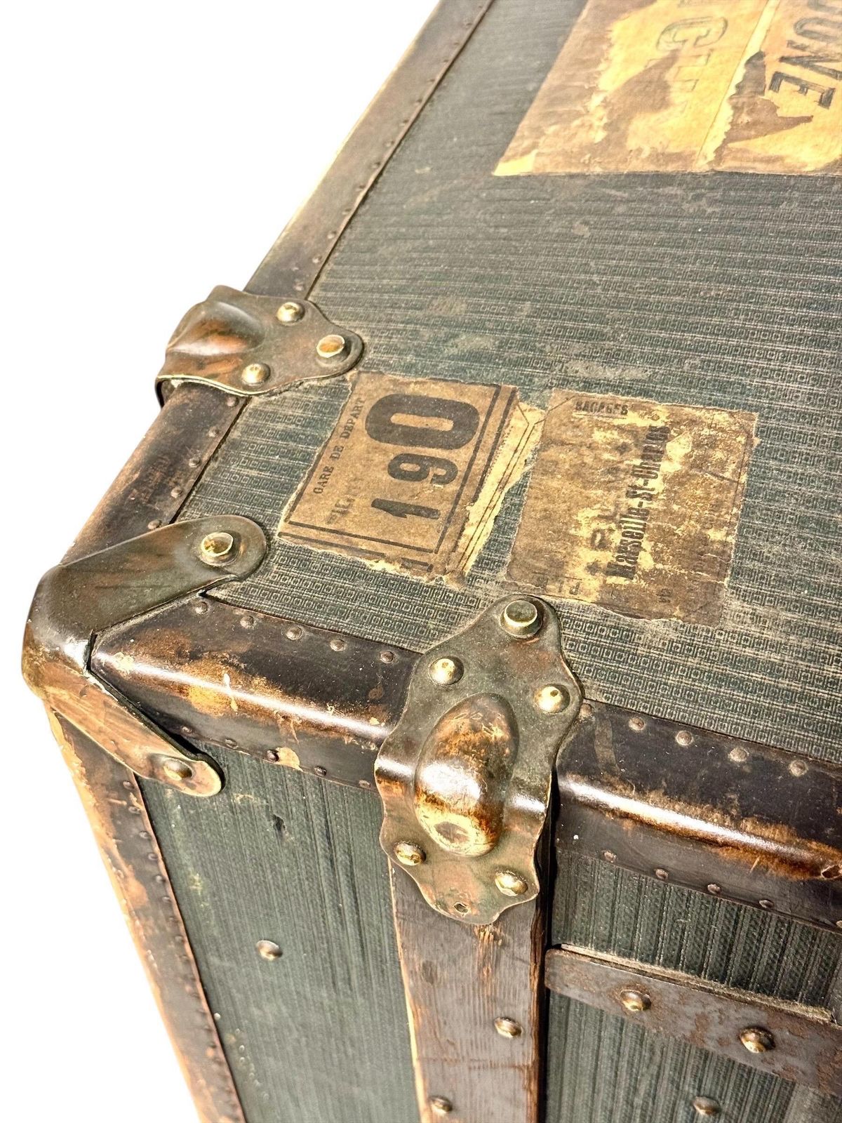 19th Century French Travelling Trunk With Drawers And Hangers photo furniture