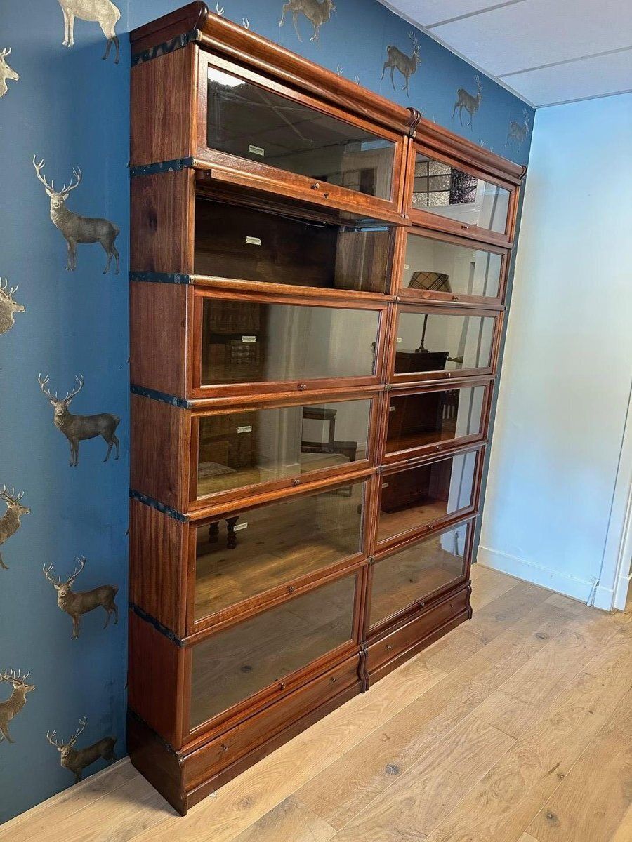 photo furniture Antique Globe Wernicke Bookcase, 1890s, Set Of 12
