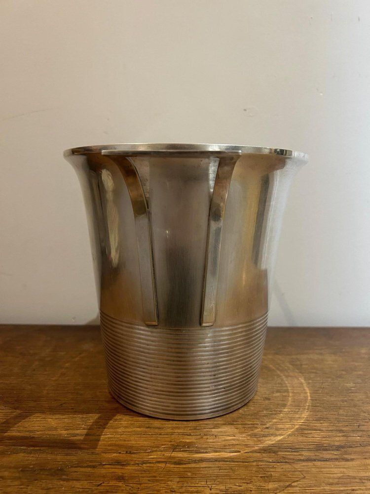 Art Deco Silver Bucket, 1930s photo Home Decor